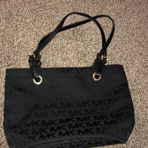 MK black purse.